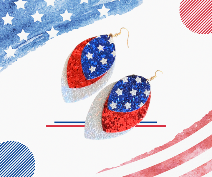 Patriotic Earrings