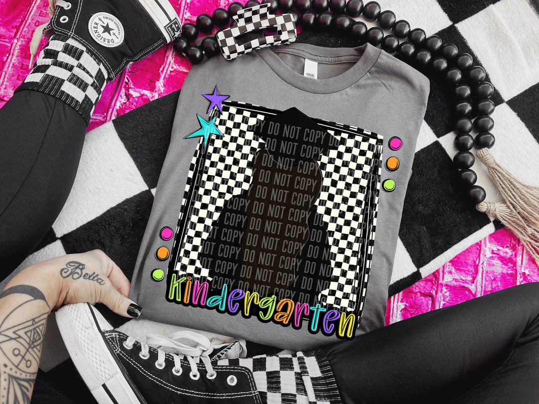 Preppy Bright Senior DTF Print