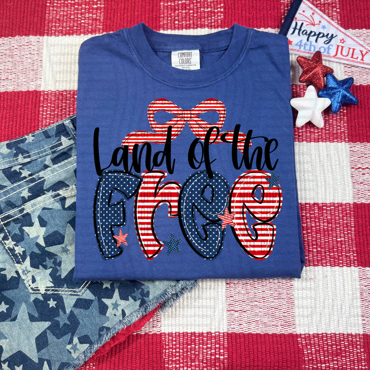 Land Of The Free DTF Print