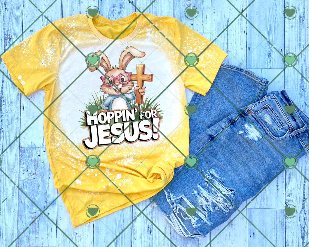 Hoppin’ For Jesus DTF Print