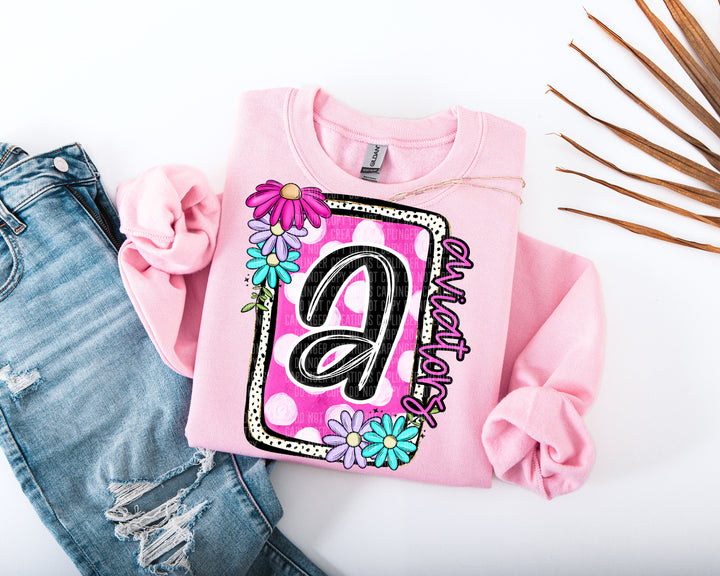 Floral Bloom DTF Print