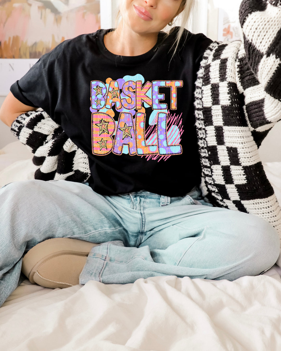 Springy Sports Phrases DTF Print