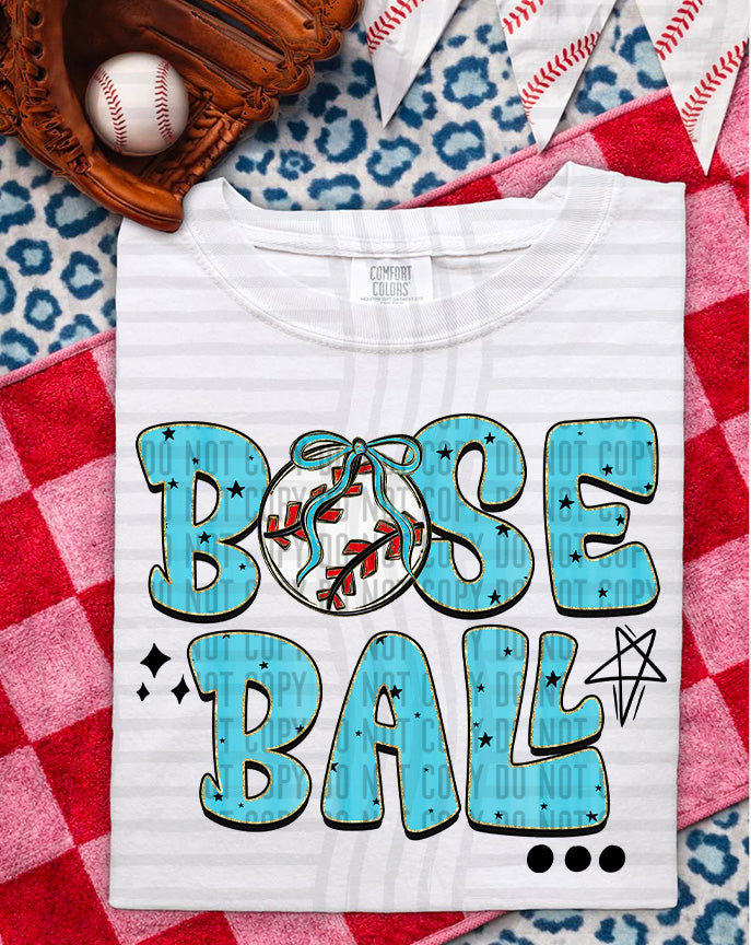 Baseball Retro DTF Print