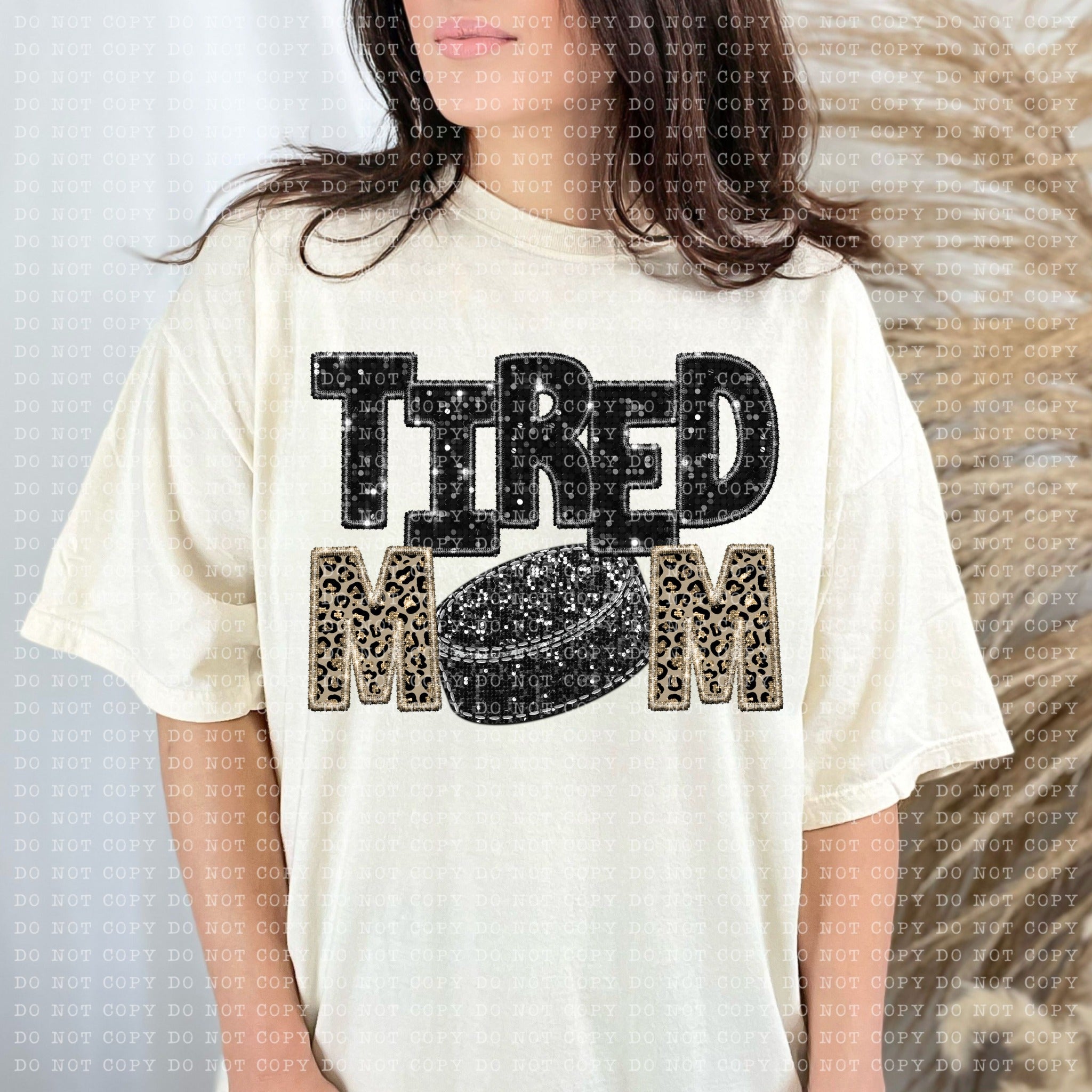 Tired Mom Sports DTF Print