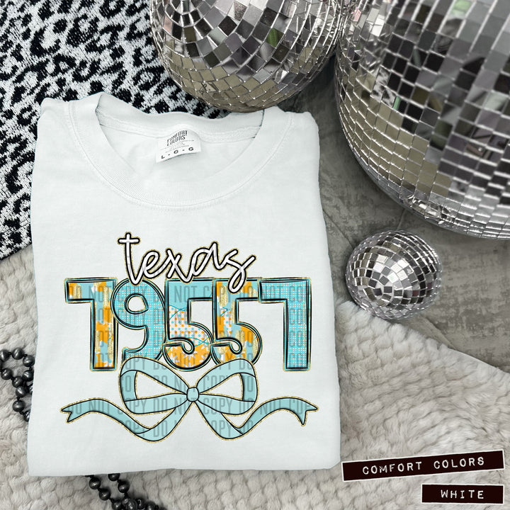 Dotted Daisy Zip Codes DTF Print