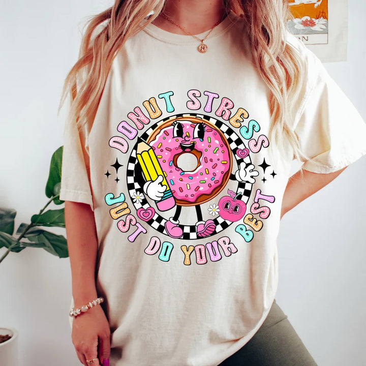 Donut Stress On The Test DTF Print