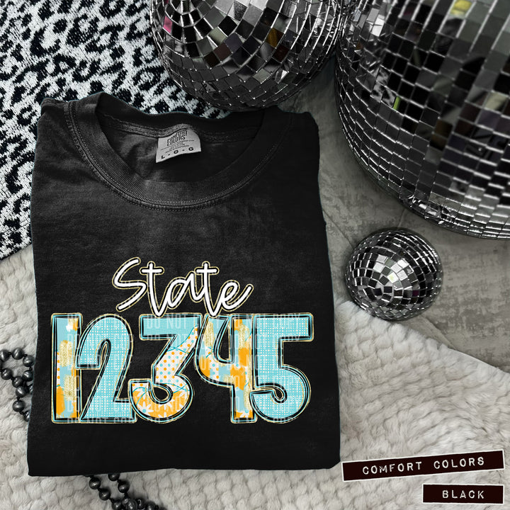 Dotted Daisy Zip Codes No Bows DTF Print