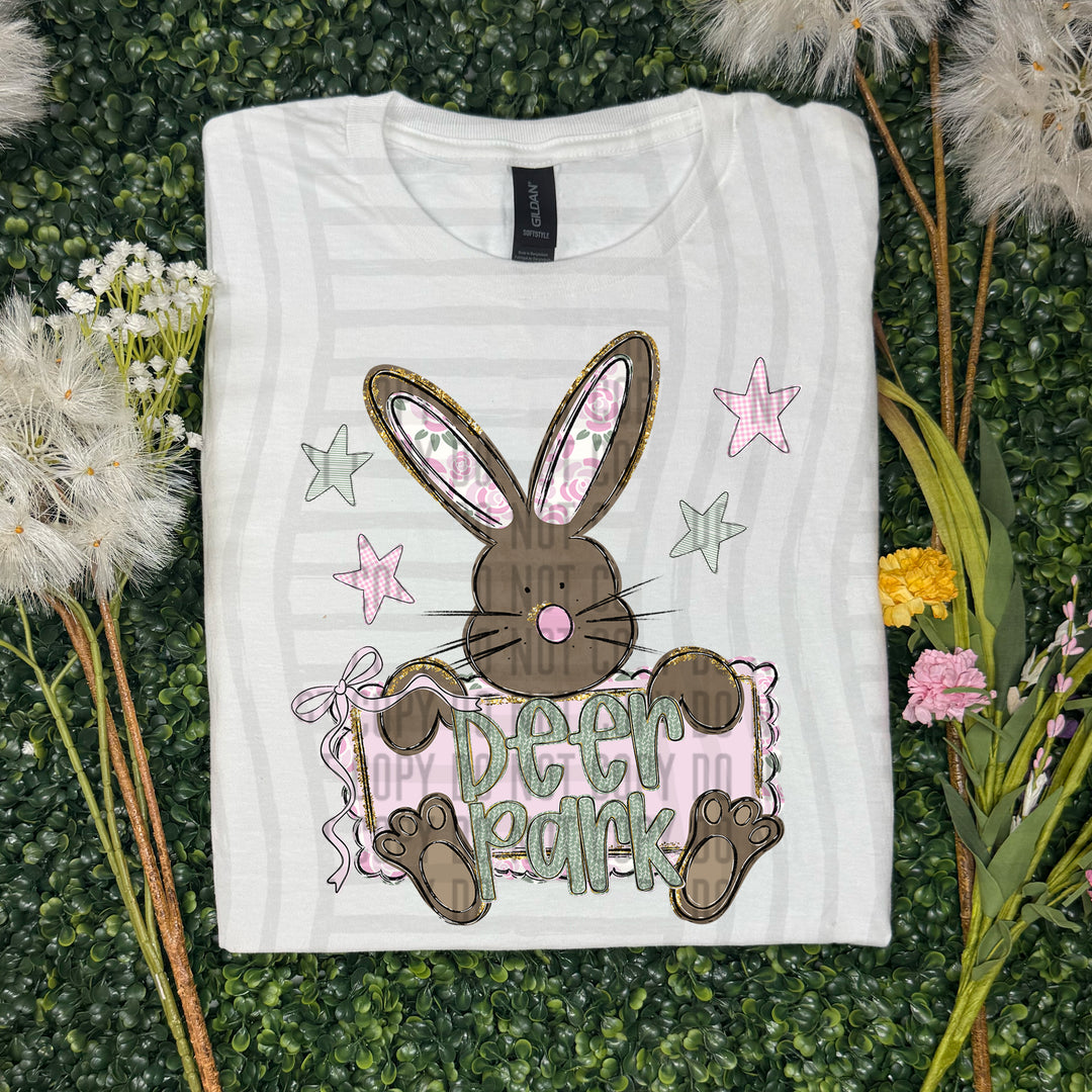 Mascot Bunny Tags DTF Print