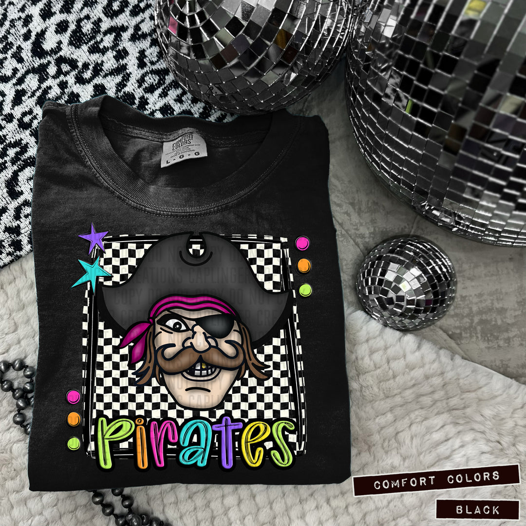 Preppy Bright Mascots Round 2 DTF Print