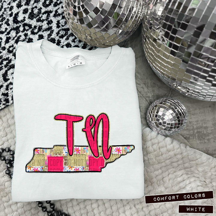 Patches States DTF Print