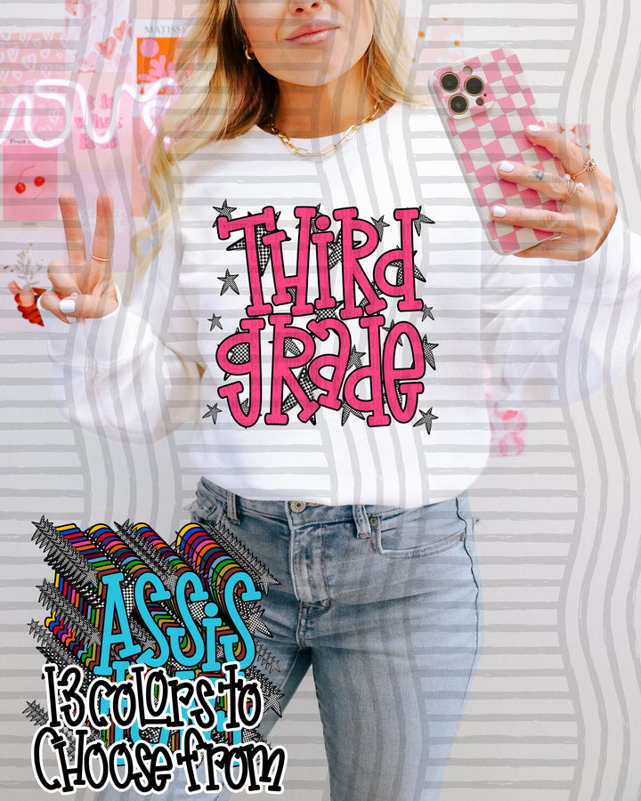 Ready To Rule Grades Gold DTF Print
