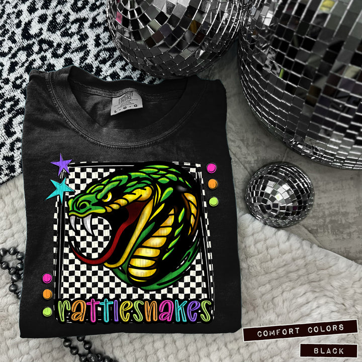 Preppy Bright Mascots Round 2 DTF Print