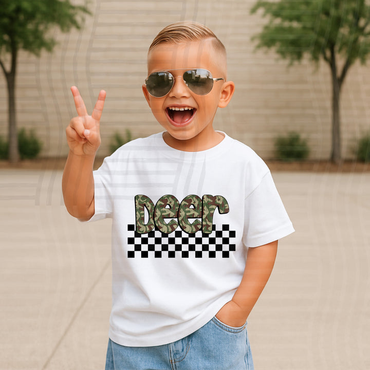 Camo DTF Print