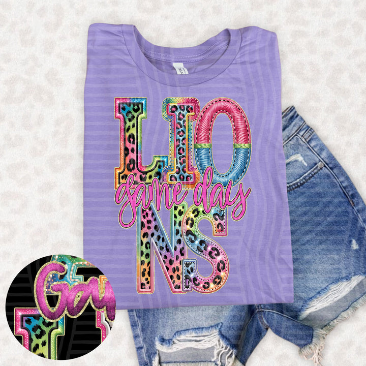 Rainbow Mitchymatchy DTF Print
