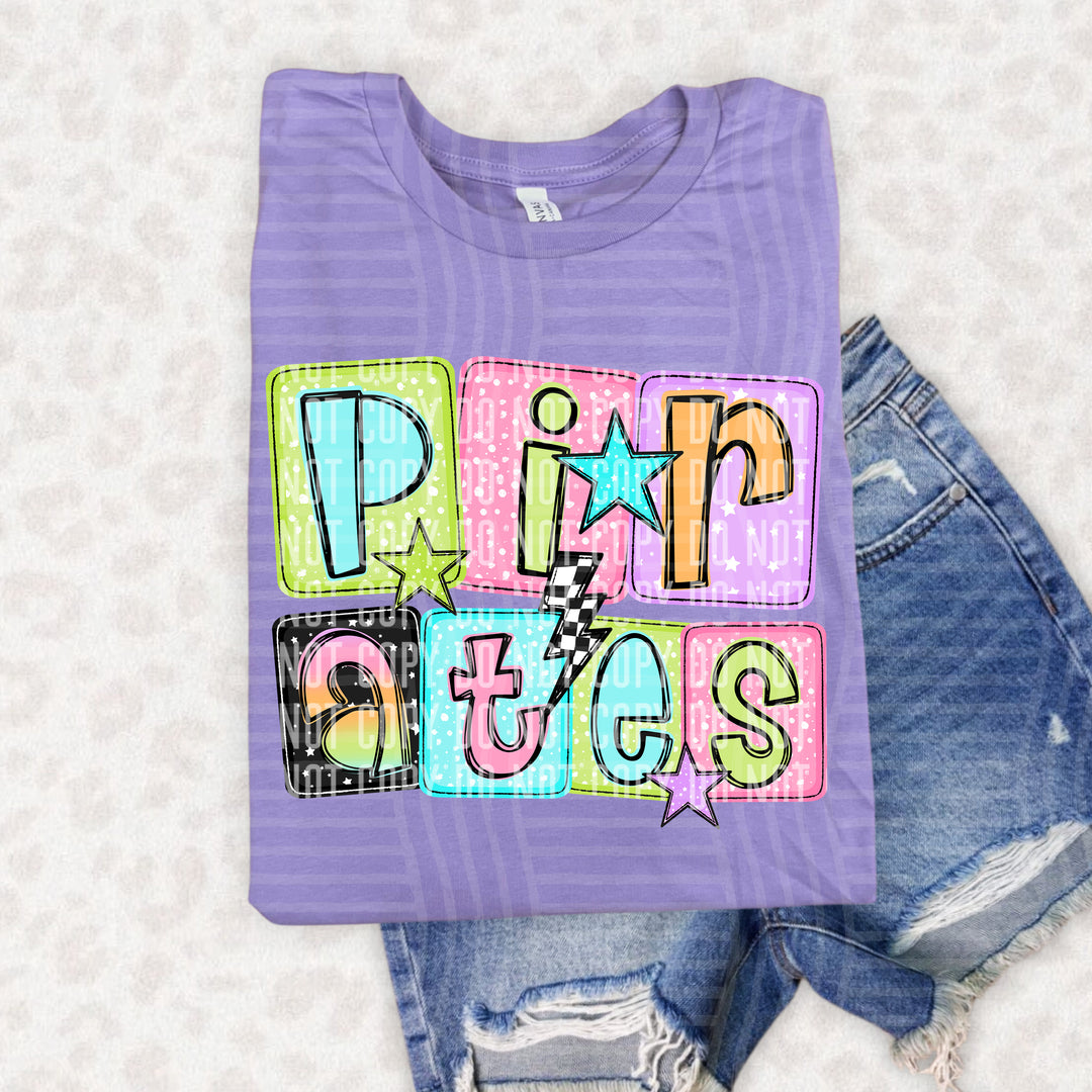 Paste Pop Mascots DTF Print
