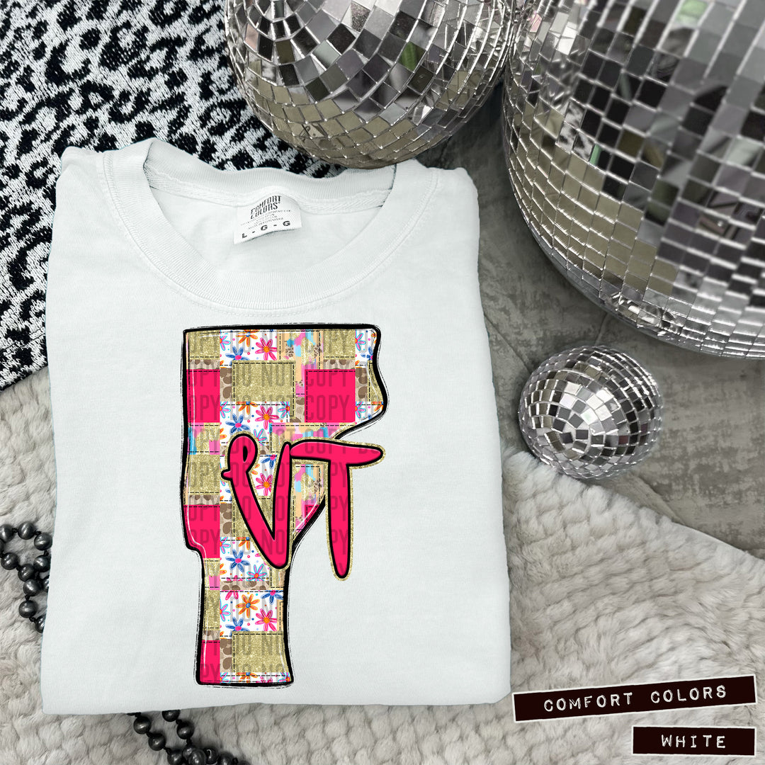 Patches States DTF Print