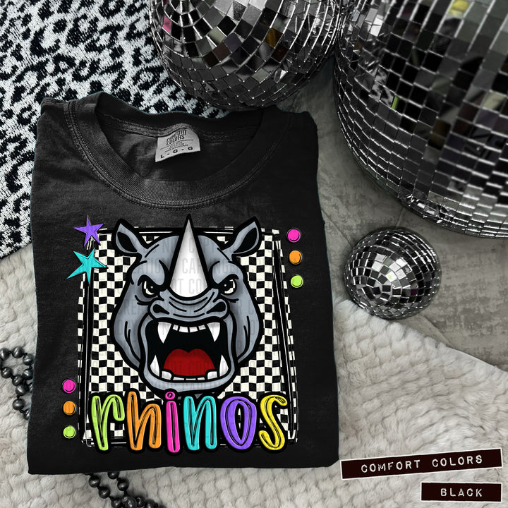 Preppy Bright Mascots Round 2 DTF Print