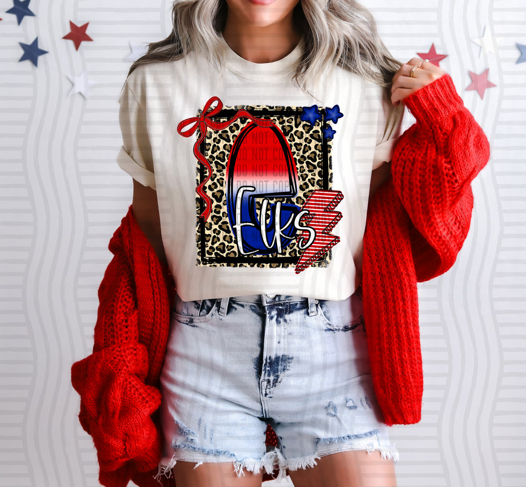 Star Spangled Sass Mascots DTF Print