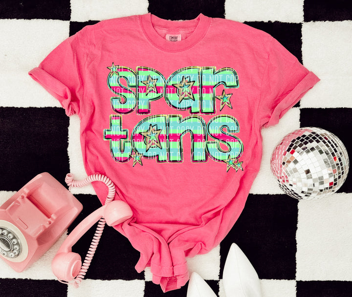 Multi Stripes DTF Print