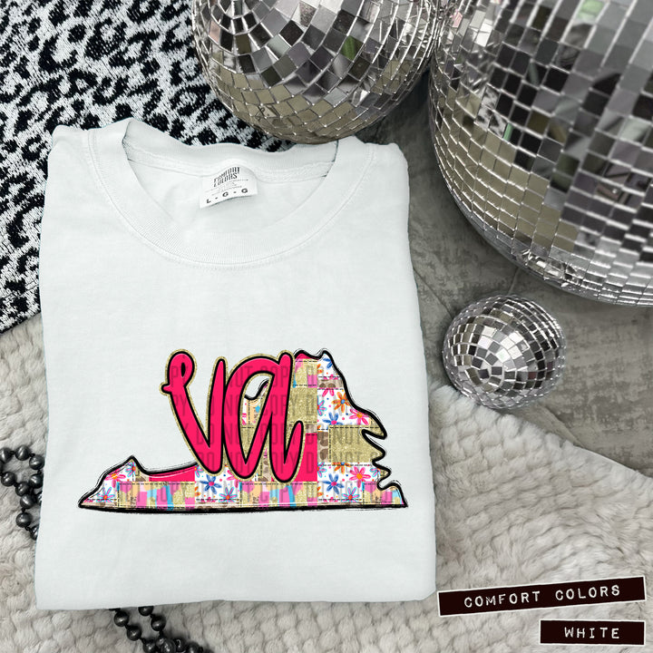 Patches States DTF Print