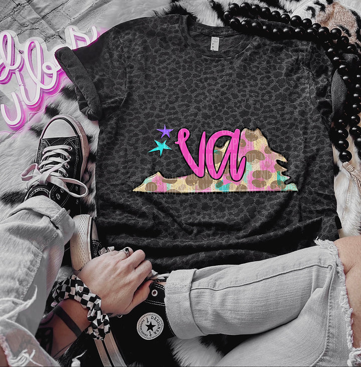 Preppy Bright States DTF Print