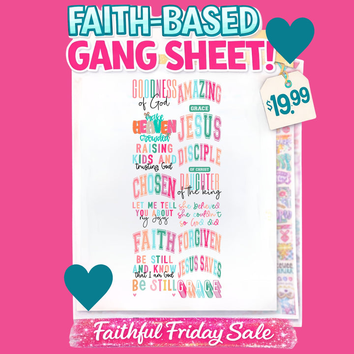 Faith Based Gang Sheet