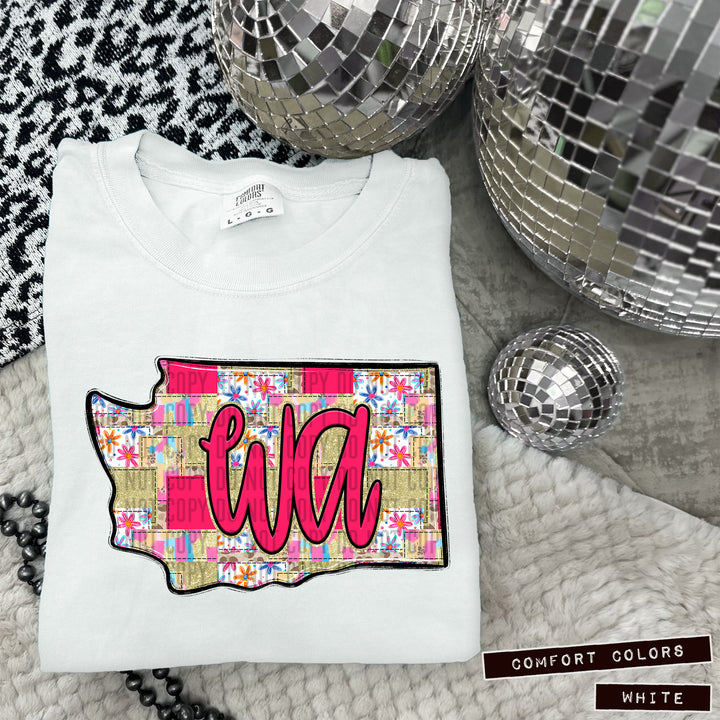 Patches States DTF Print