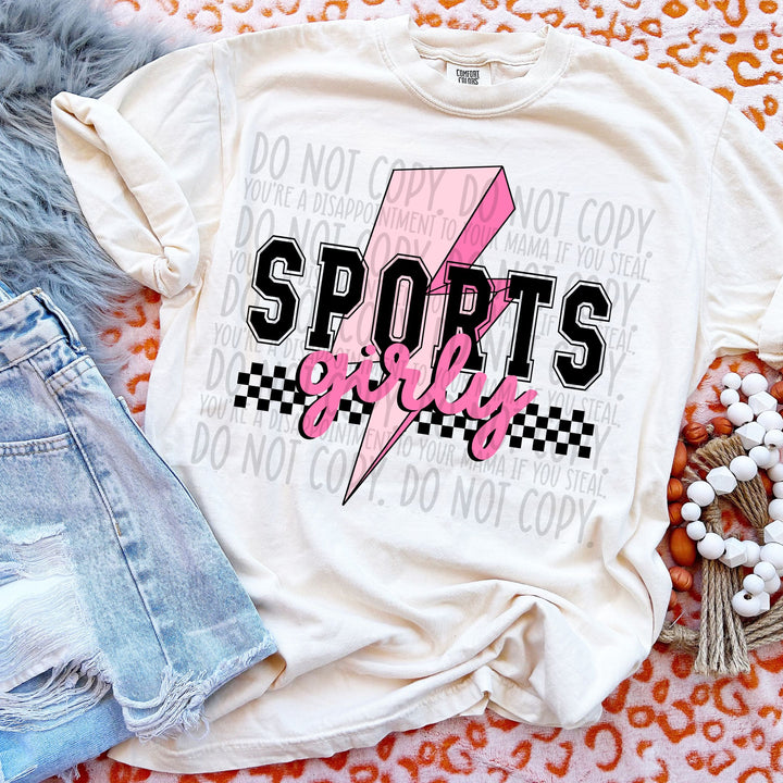 Sports Girly DTF Print