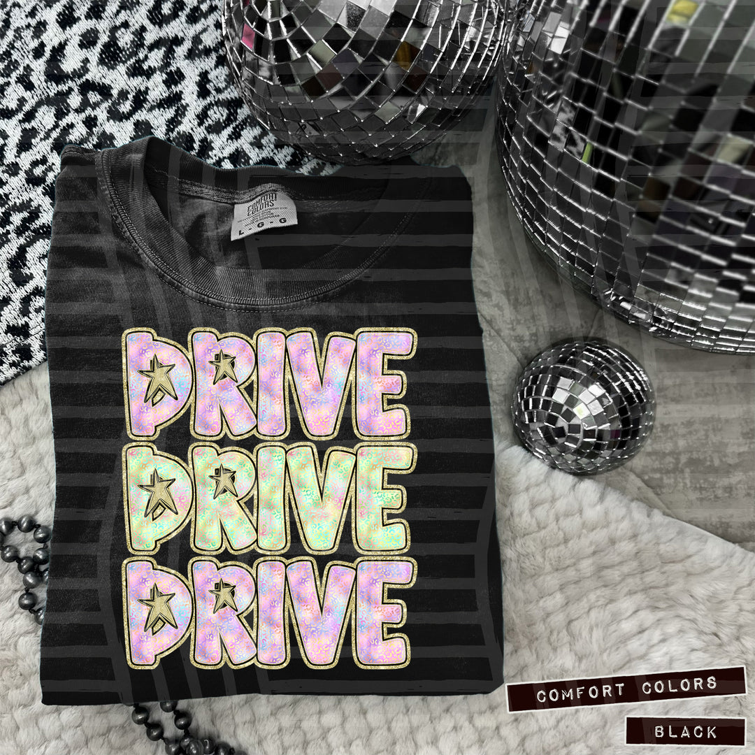 Iridescent Leopard DTF Print