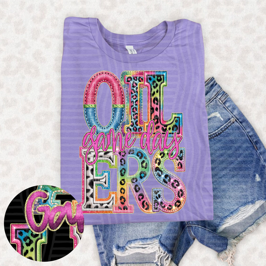 Rainbow Mitchymatchy DTF Print
