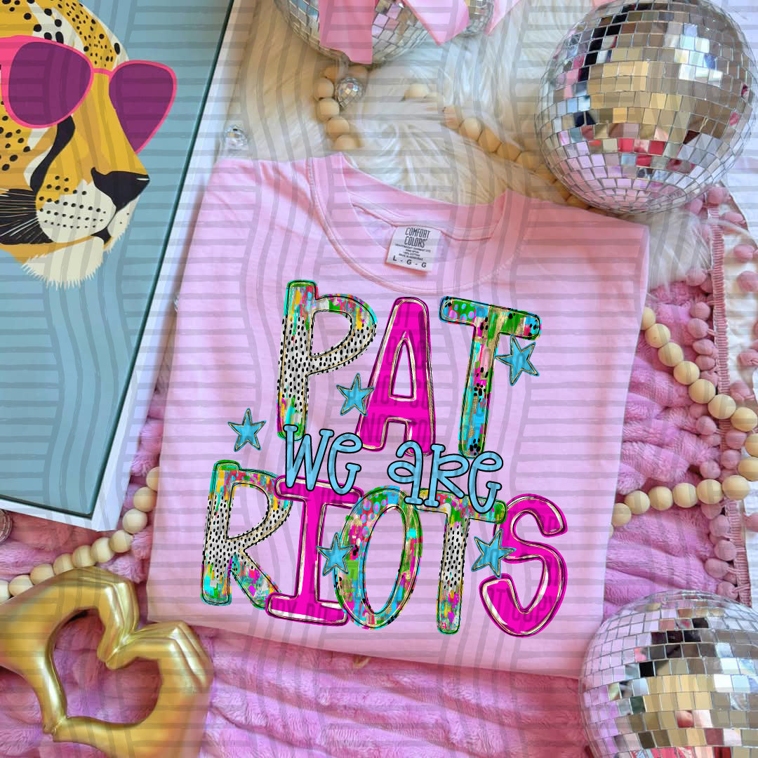 Preppy Luxe Mascots DTF Print