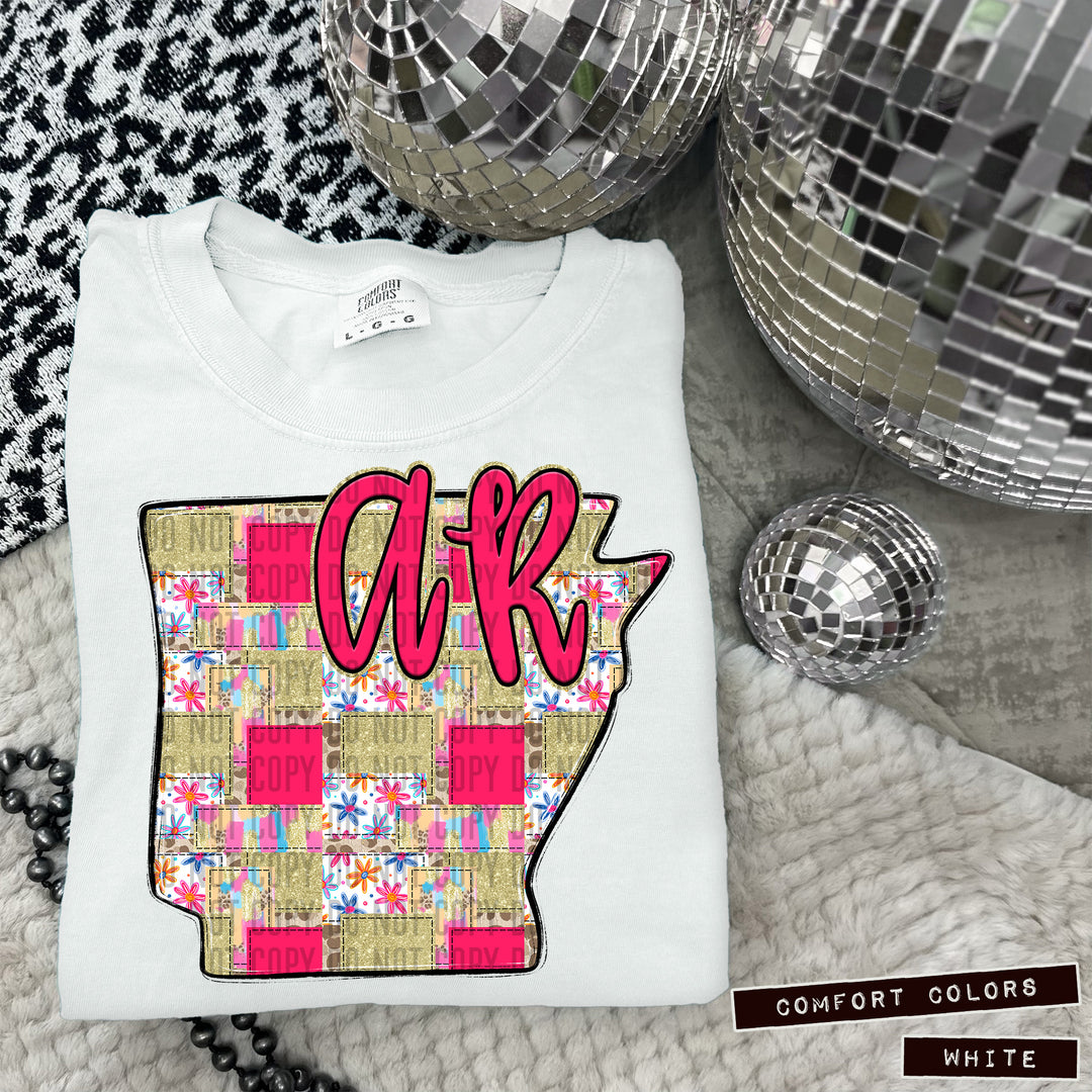 Patches States DTF Print