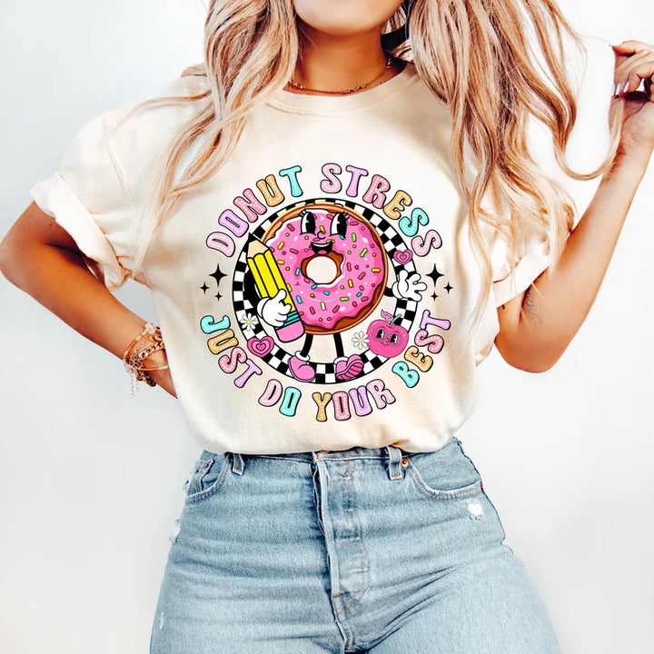 Donut Stress On The Test DTF Print