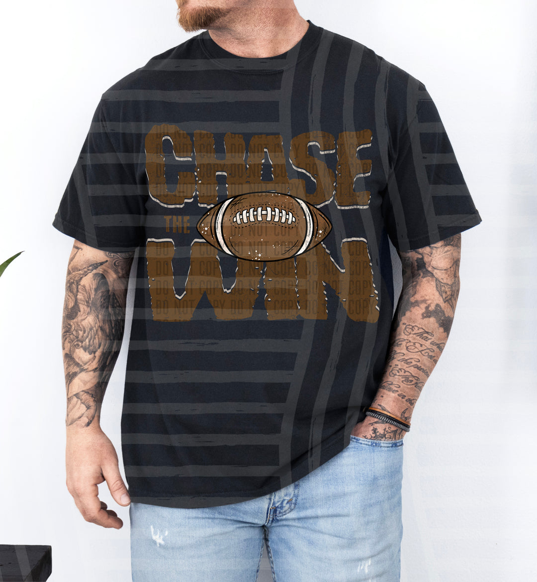 Chase The Win Football DTF Print