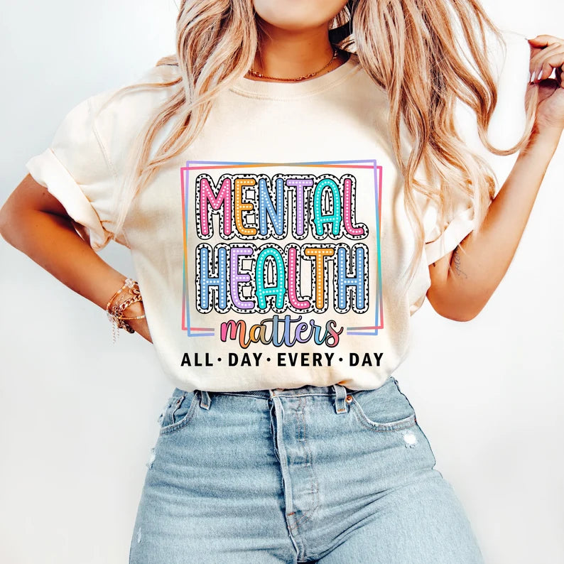 Mental Health Matters DTF Print
