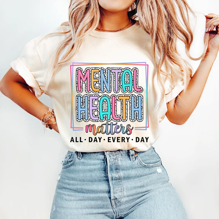 Mental Health Matters DTF Print