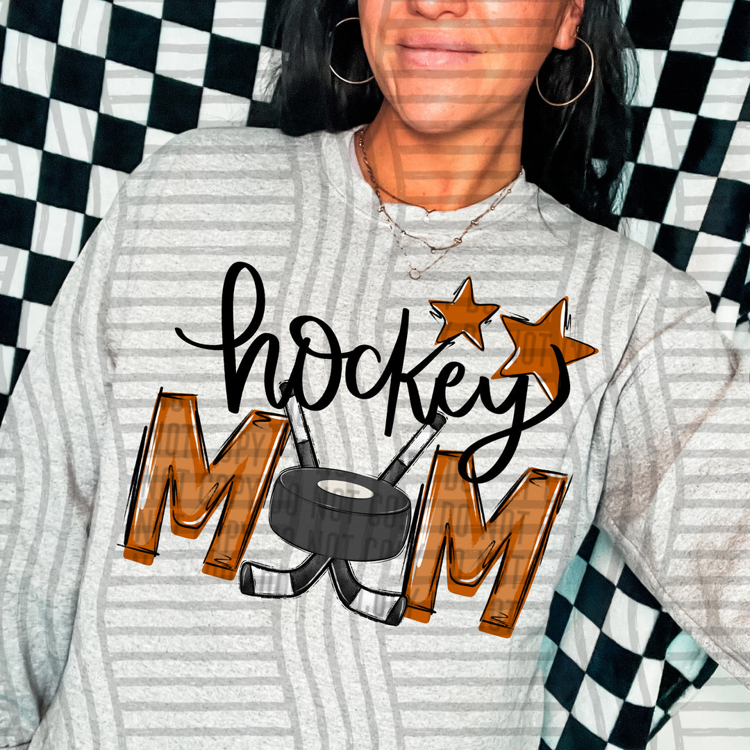 Sports Mom Hockey DTF Print
