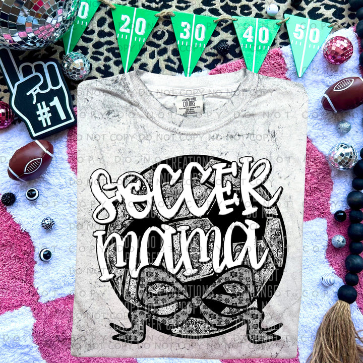 Mama Lace Sports Ball DTF Print