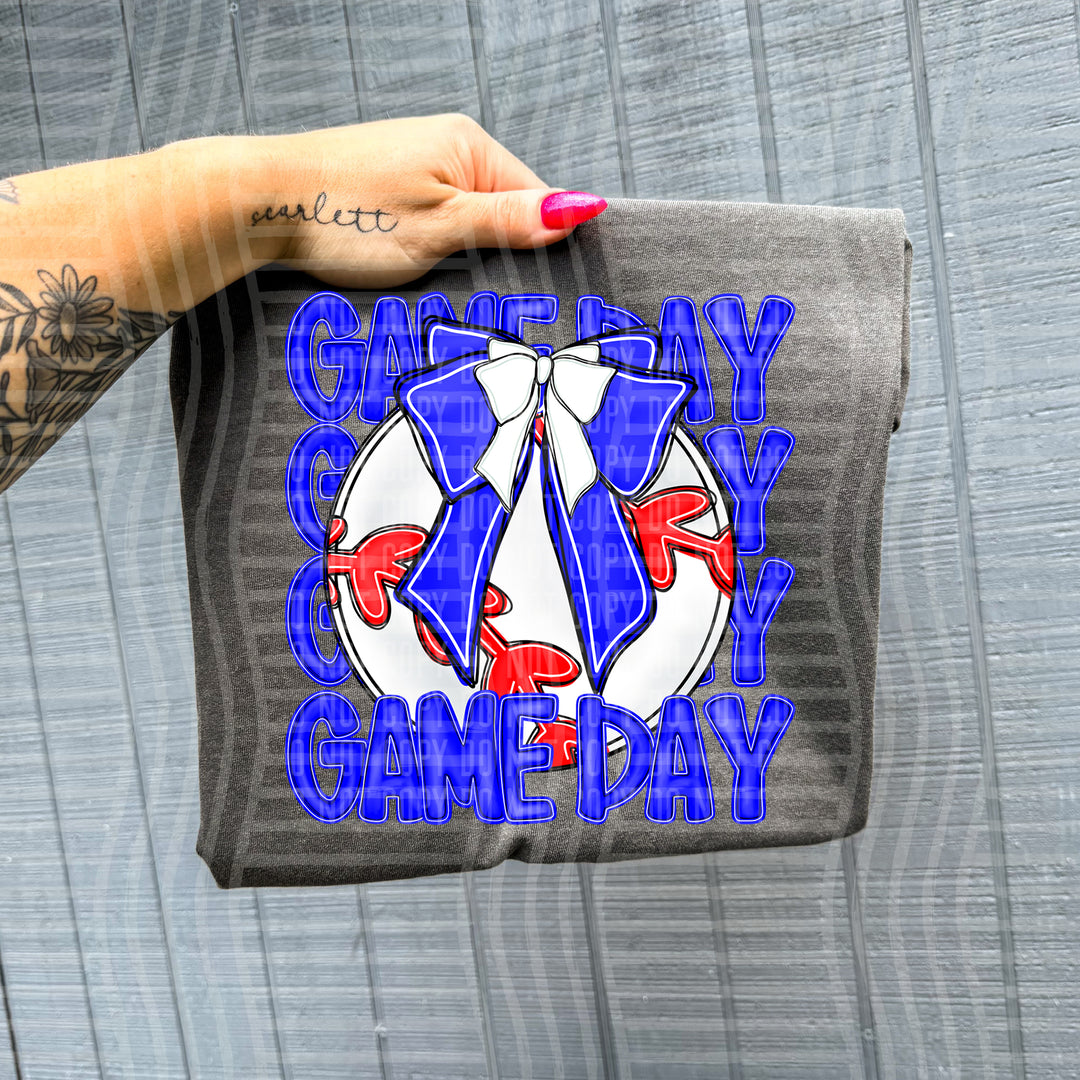 Game Day Sports Balls DTF Print