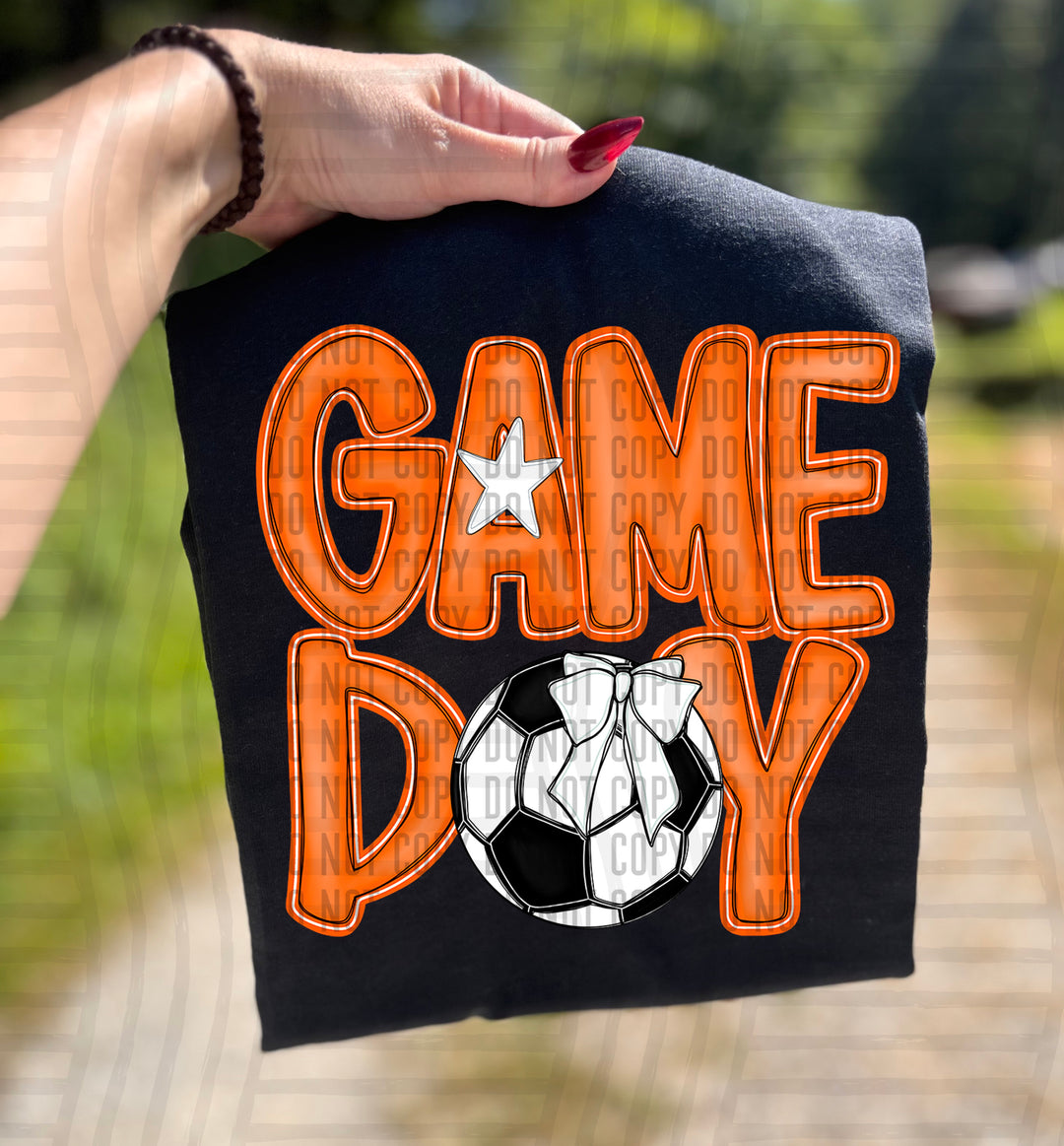 Game Day Soccer DTF Print