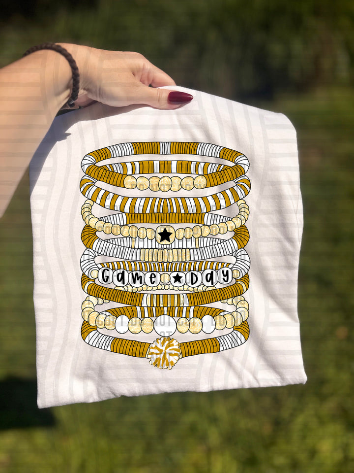 Pom Pom Bracelets DTF Print