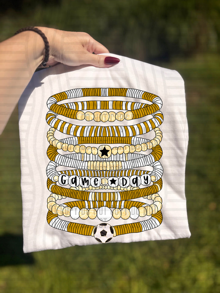 Soccer Bracelets DTF Print