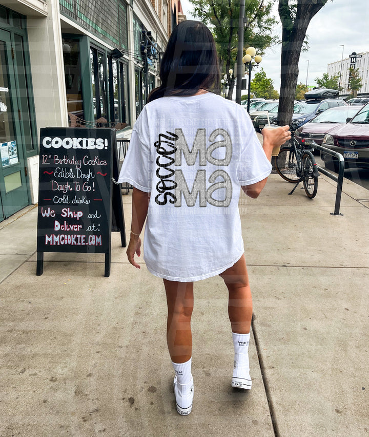Sports Mama Soccer DTF Print