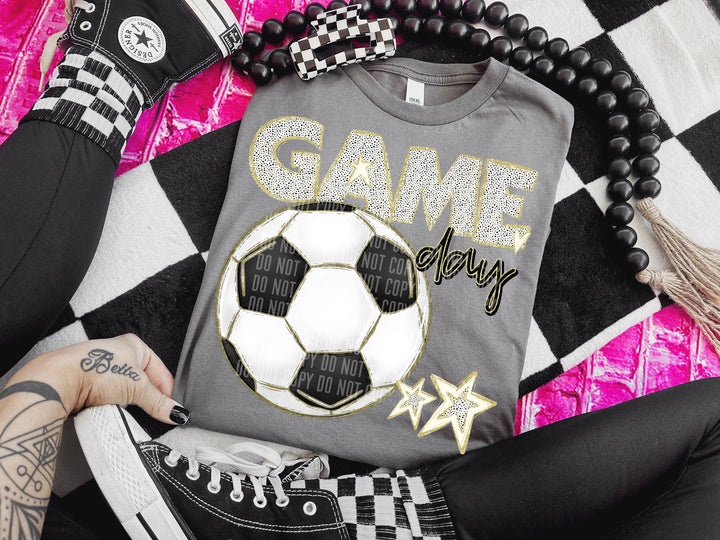 Game Day Sports Balls No Bows DTF Print