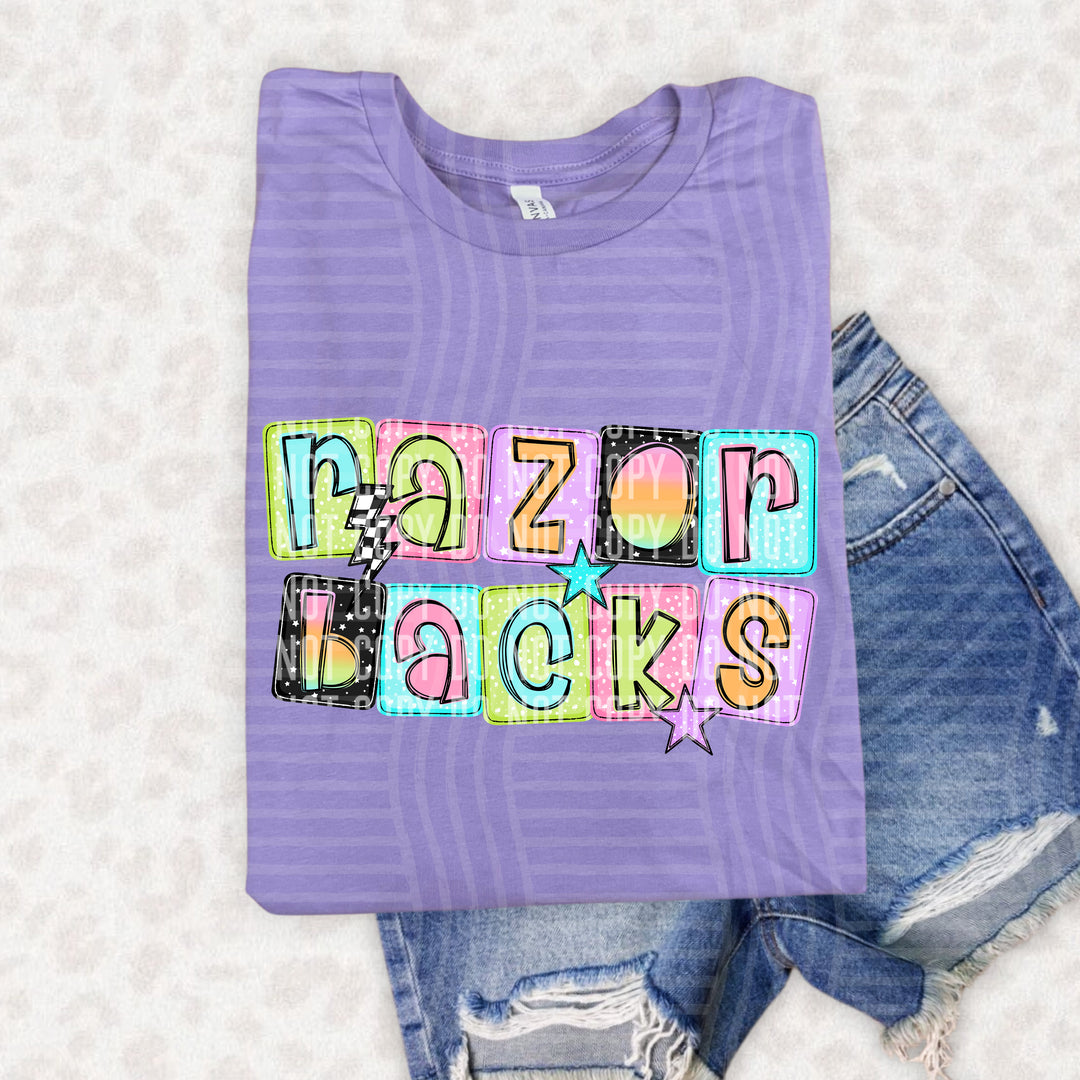 Paste Pop Mascots DTF Print
