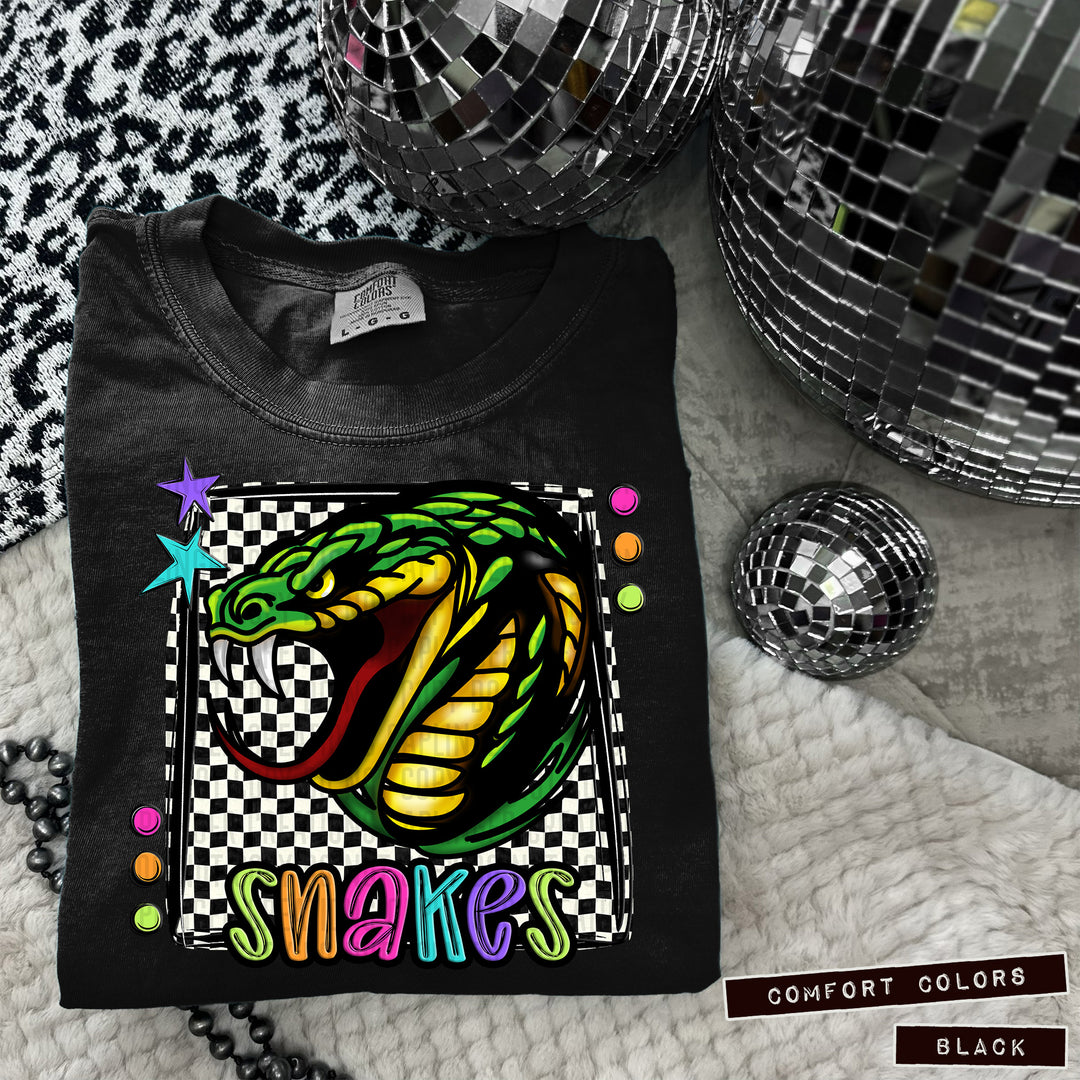 Preppy Bright Mascots Round 2 DTF Print