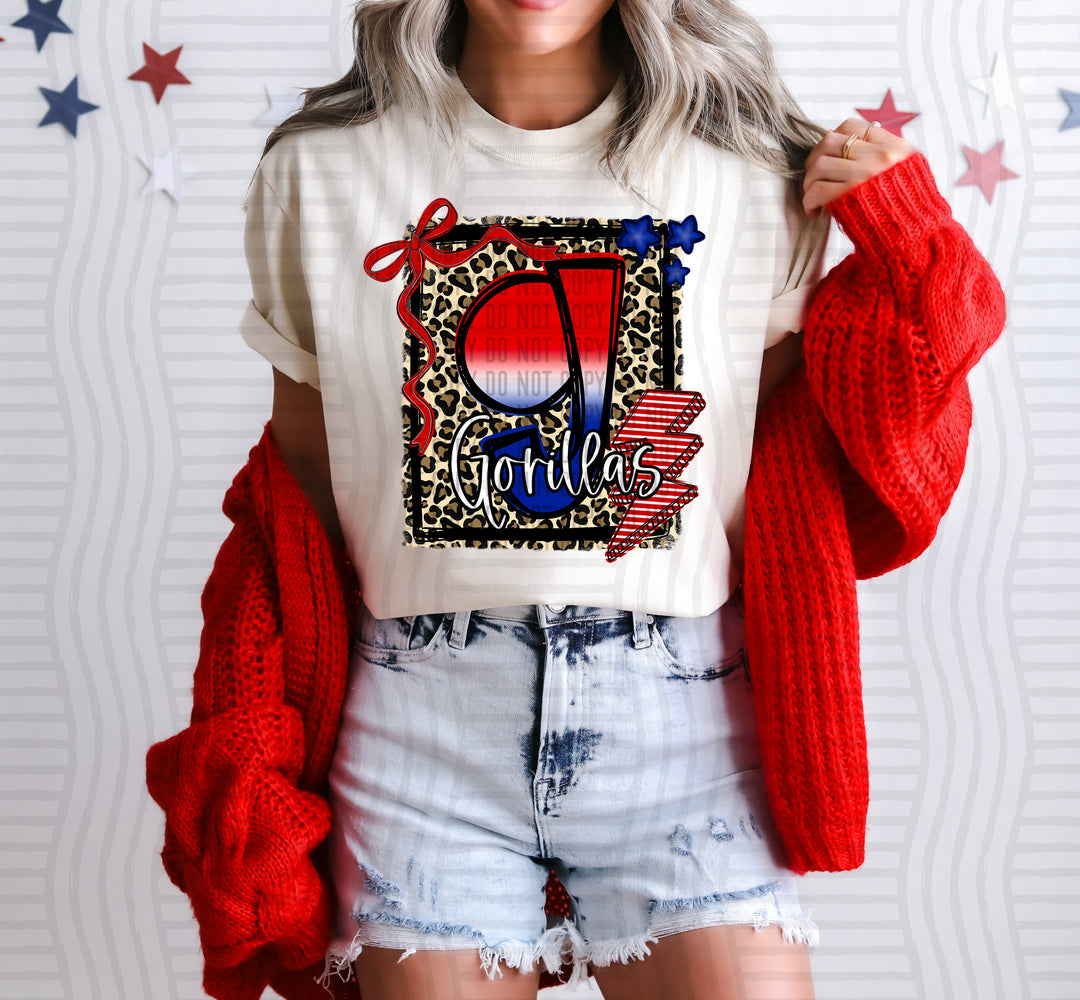 Star Spangled Sass Mascots DTF Print
