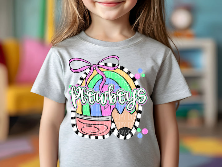 Preppy Pencil DTF Print