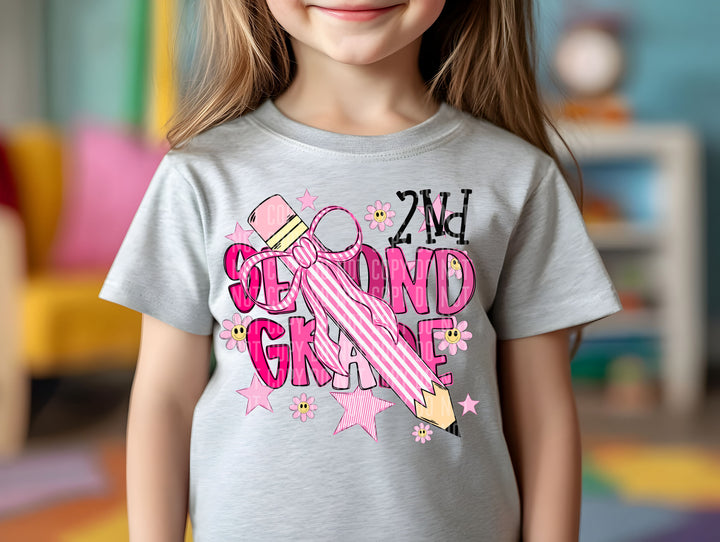 Pencil Bows DTF Print