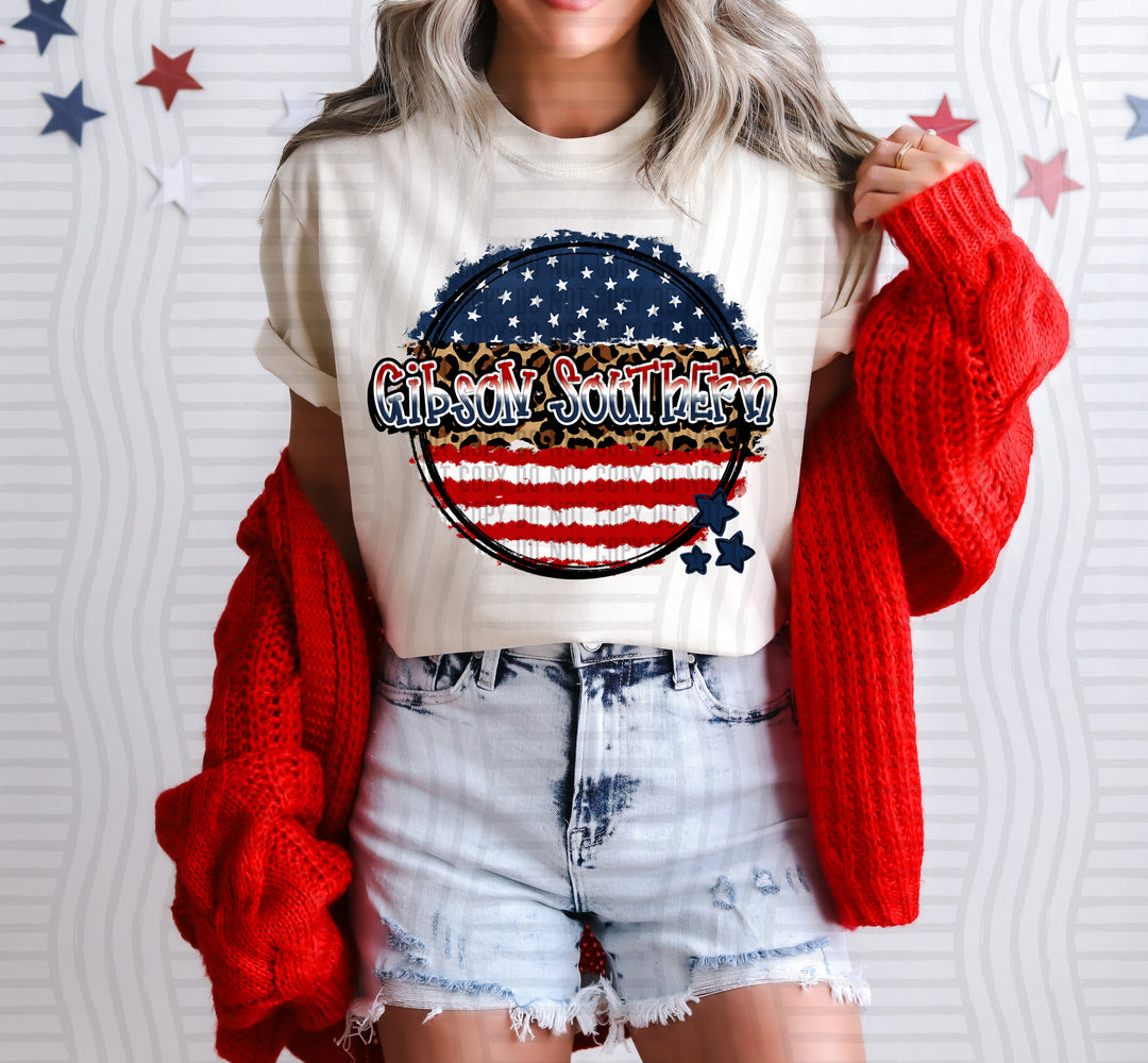 Flag Rounds Mascots DTF Print